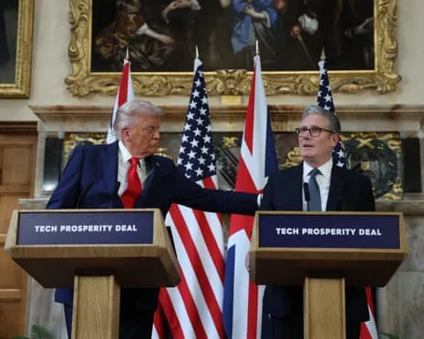 Trump's Official Trip to the UK: Glamorous Appearances, yet Minimal Substance
