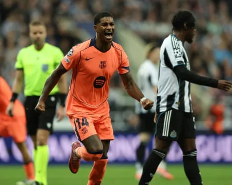 Rashford's Double Silences The Magpies' Celebrations and Seals Barcelona's Triumph