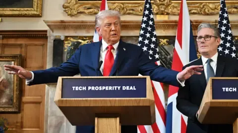 Trump Indicates Starmer May Employ Military to Control UK Frontiers