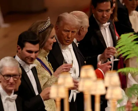 Dinner Diplomacy: Who Sat Next to Whom at Donald Trump’s Windsor State Dinner?