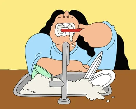 Should Our Housemate Cease Cleaning Her Toothbrush at the Kitchen Basin?