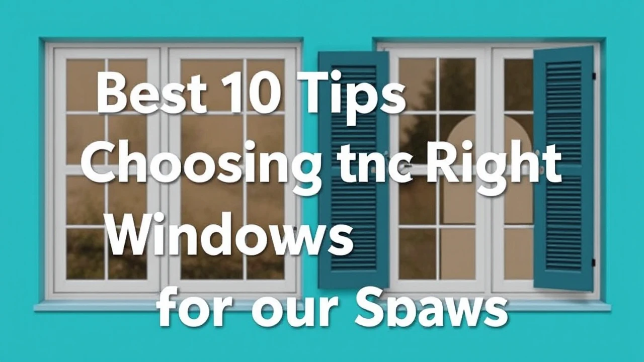 Best 10 Tips for Choosing the Right Windows for Your Space