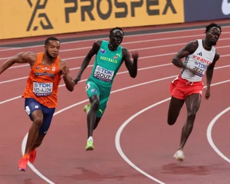 Gout Bows Out After Fourth-Place Finish in Heats